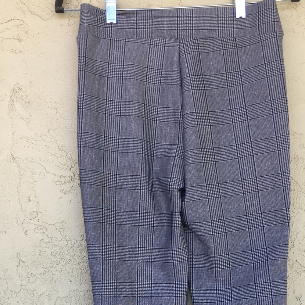 Plaid Highwaisted Trousers